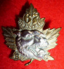 67th Battalion (B.C. Highlanders) Officer's Right Collar Badge